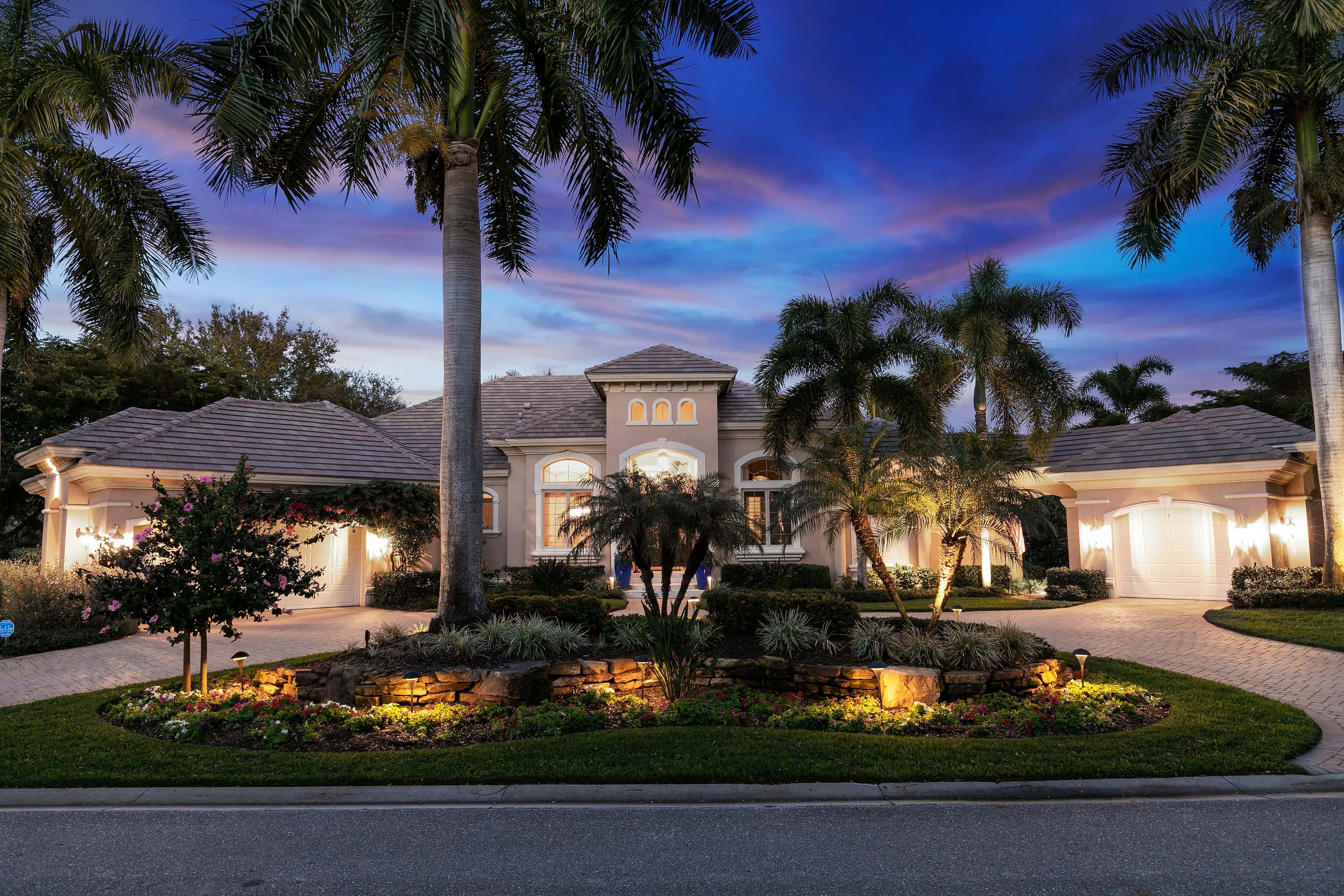Luxury waterfront property in Southwest Florida